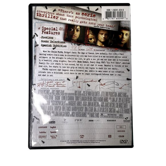 Trauma Mystery Thriller DVD 2004 R 2004 Colin Firth Naomie Harris Mena Suvari u - Picture 3 of 4